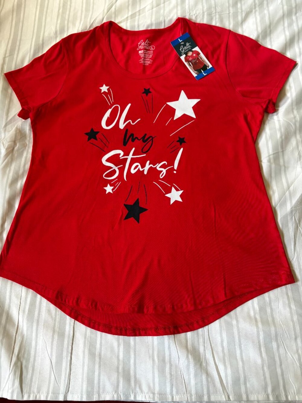 Women's Galt "Oh My Stars" T-Shirt -- New with Product Tag